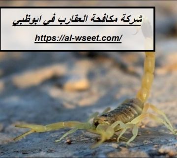 شركة مكافحة العقارب في ابوظبي