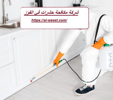 شركة مكافحة حشرات في القوز